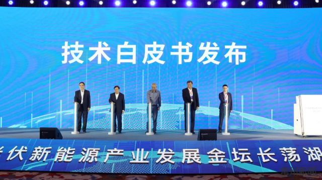 2022光伏新能源产业发展金坛长荡湖峰会举行